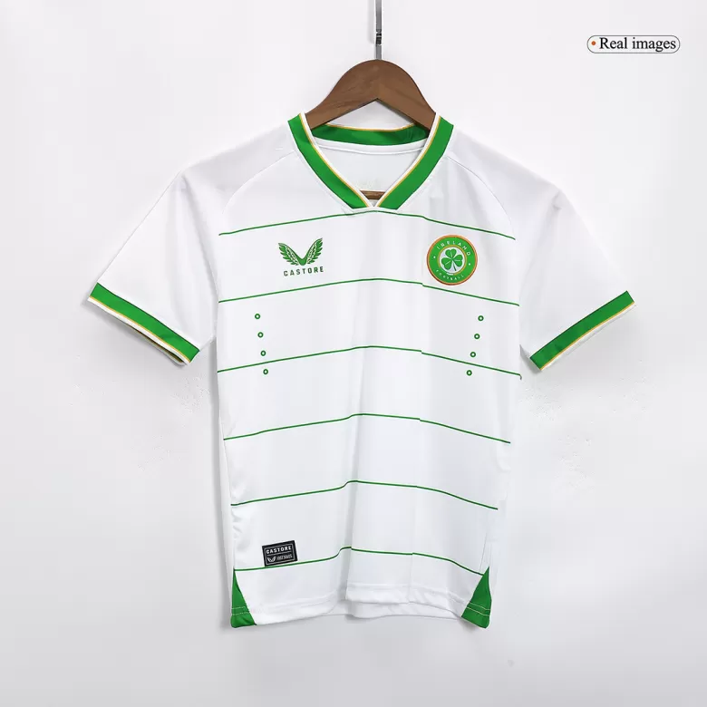 Kids Ireland Away Soccer Jersey Kit (Jersey+Shorts) 2023 - Pro Jersey Shop