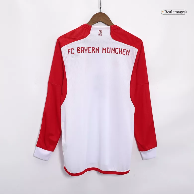 Men's Bayern Munich Home Long Sleeves Soccer Jersey Shirt 2023/24 - Fan Version - Pro Jersey Shop