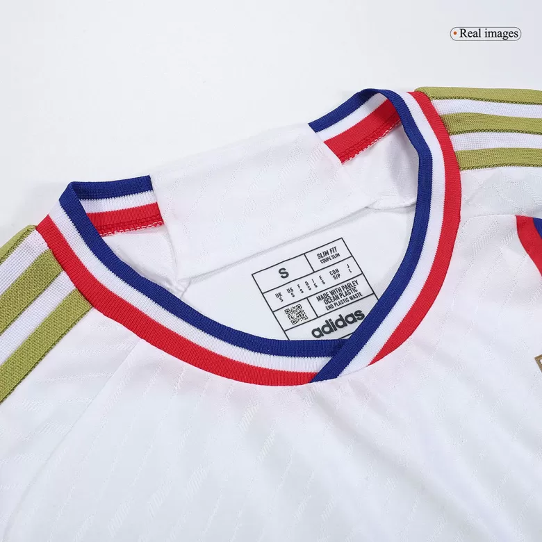 Men's Authentic Olympique Lyonnais Home Soccer Jersey Kit (Jersey+Shorts) 2023/24 - Pro Jersey Shop