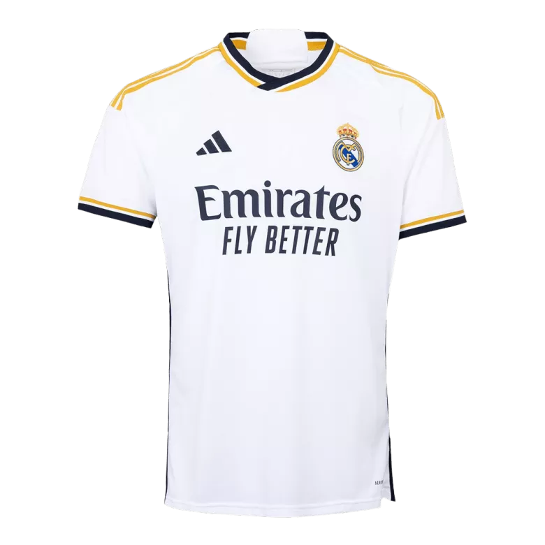 Men's Real Madrid Home Soccer Jersey Kit (Jersey+Shorts) 2023/24 - Fan Version - Pro Jersey Shop