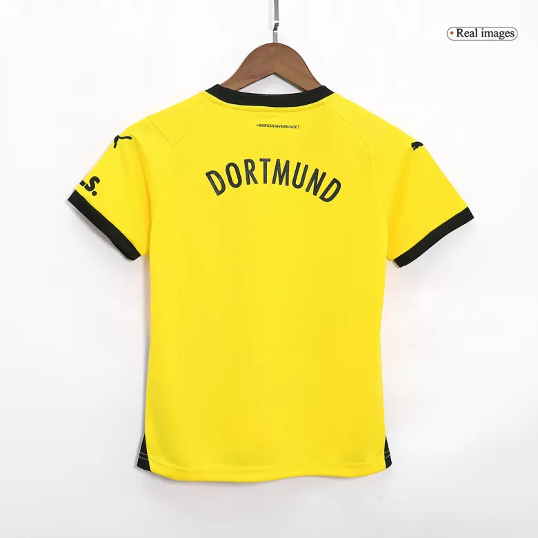 Kids Borussia Dortmund Home Soccer Jersey Kit (Jersey+Shorts) 2023/24 - Pro Jersey Shop
