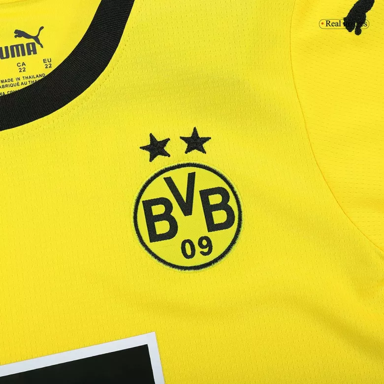 Kids Borussia Dortmund Home Soccer Jersey Whole Kit (Jersey+Shorts+Socks) 2023/24 - Pro Jersey Shop