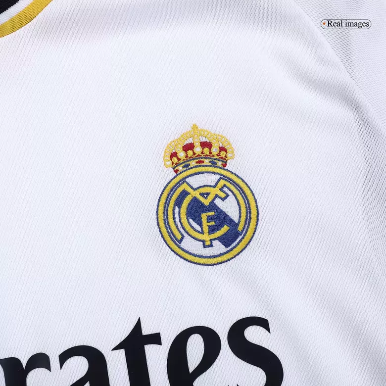 Premium Quality Men's VINI JR. #7 Real Madrid Home Soccer Jersey Shirt 2023/24 - Fan Version - Pro Jersey Shop