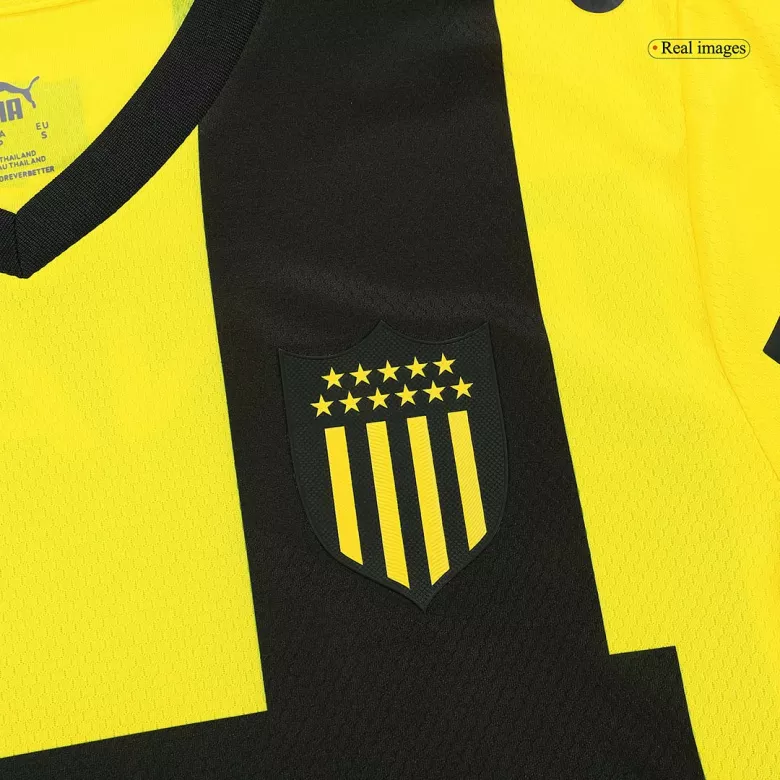 Men's Club Atlético Peñarol Home Soccer Jersey Shirt 2023/24 - Fan Version - Pro Jersey Shop