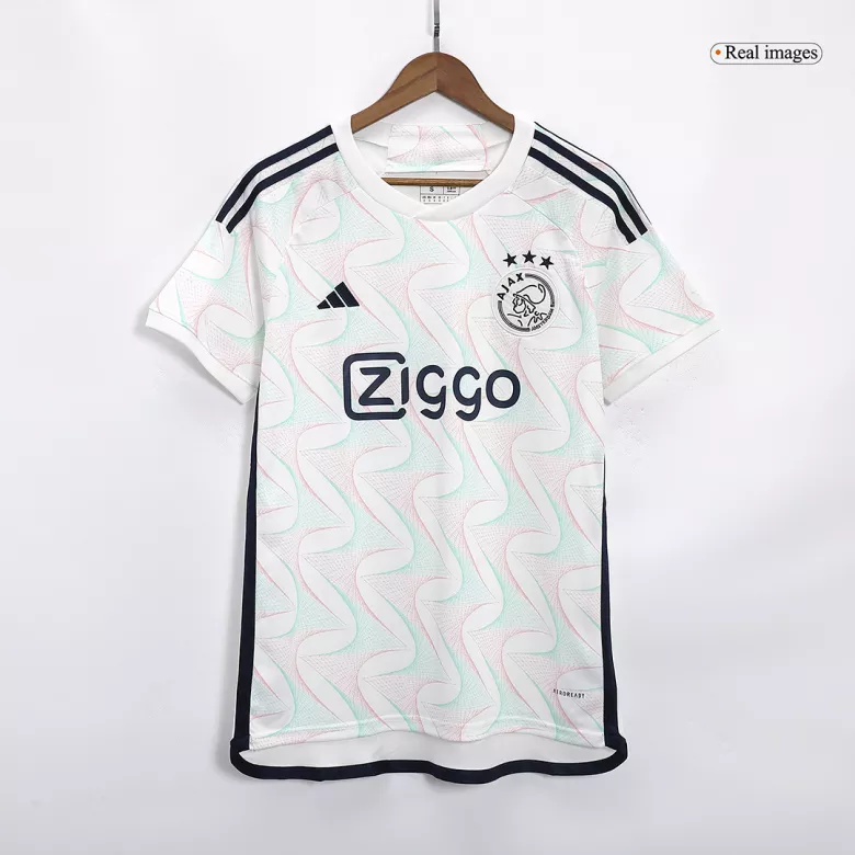 Men's BERGWIJN #7 Ajax Away Soccer Jersey Shirt 2023/24 - Fan Version - Pro Jersey Shop