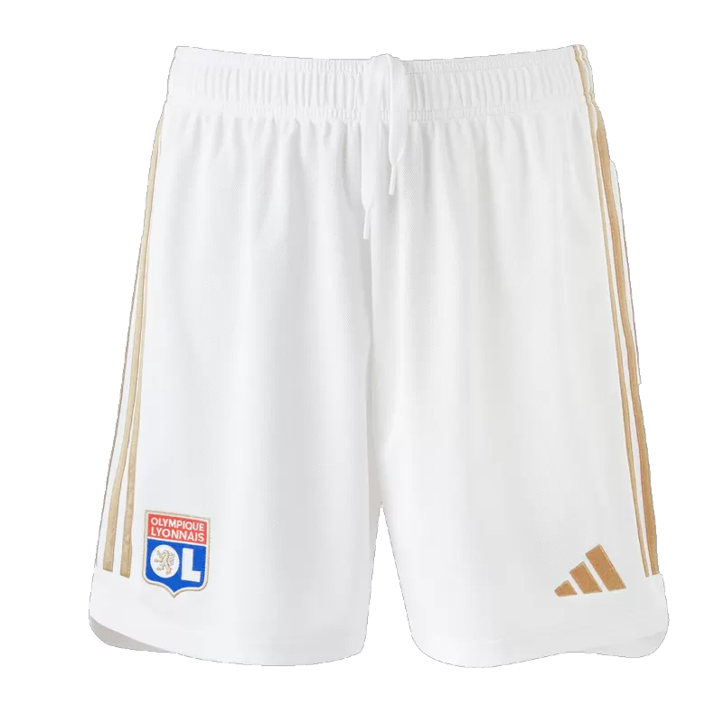 Men's Authentic Olympique Lyonnais Home Soccer Jersey Kit (Jersey+Shorts) 2023/24 - Pro Jersey Shop