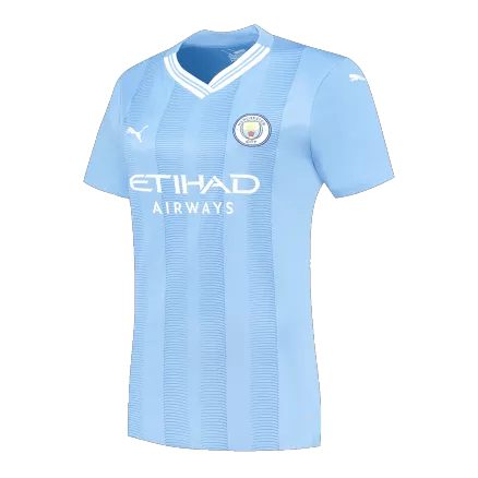 Women's Replica Manchester City Home Soccer Jersey Shirt 2023/24 - Pro Jersey Shop