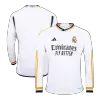 Men's Real Madrid Home Long Sleeves Soccer Jersey Shirt 2023/24 - Fan Version - Pro Jersey Shop