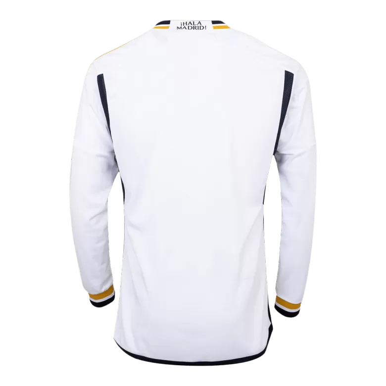 Men's Real Madrid Home Long Sleeves Soccer Jersey Shirt 2023/24 - Fan Version - Pro Jersey Shop