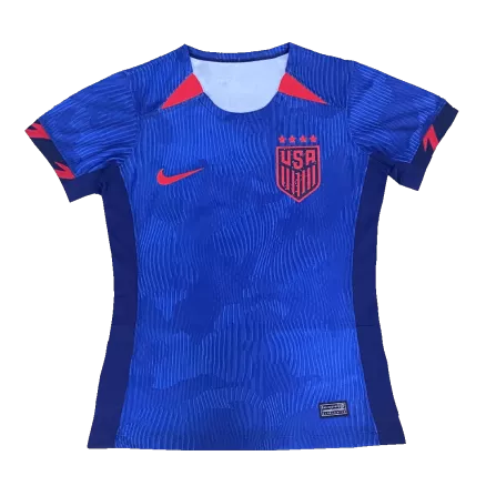 Women's USA Away Soccer Jersey Shirt 2023 - Fan Version - Pro Jersey Shop