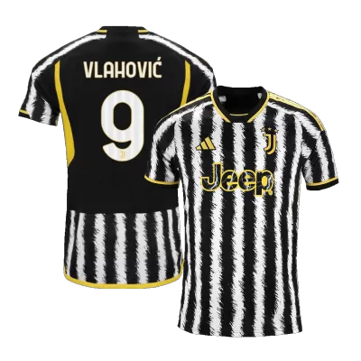 Men's VLAHOVIĆ #9 Juventus Home Soccer Jersey Shirt 2023/24 - Fan Version - Pro Jersey Shop