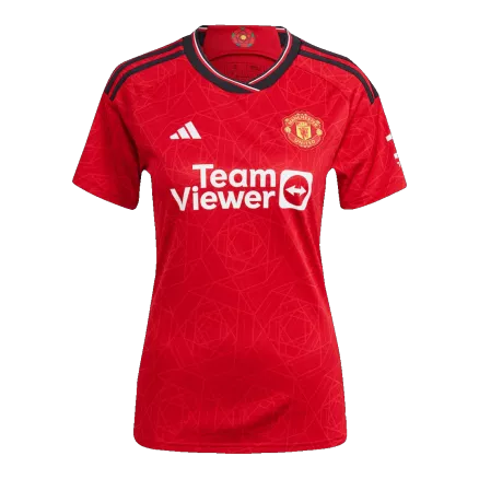 Women's Manchester United Home Soccer Jersey Shirt 2023/24 - Fan Version - Pro Jersey Shop