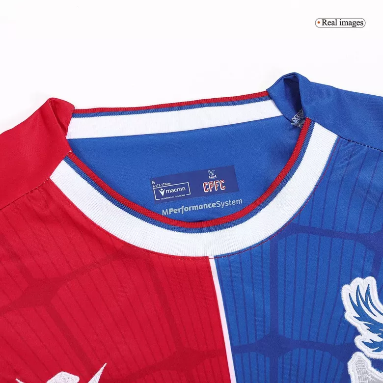 Men's Crystal Palace Home Soccer Jersey Shirt 2023/24 - Fan Version - Pro Jersey Shop