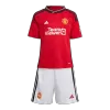 Kids Manchester United Home Soccer Jersey Kit (Jersey+Shorts) 2023/24 - Pro Jersey Shop