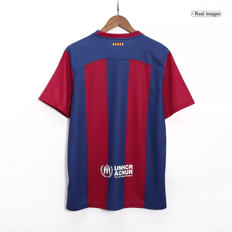 Men's Barcelona Home Soccer Jersey Kit (Jersey+Shorts) 2023/24 - Fan Version - Pro Jersey Shop