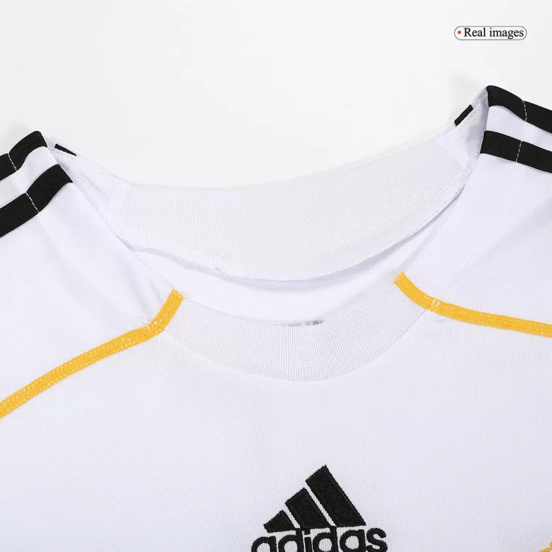 Men's Retro 2009/10 Real Madrid Home Long Sleeves Soccer Jersey Shirt - Fan Version - Pro Jersey Shop