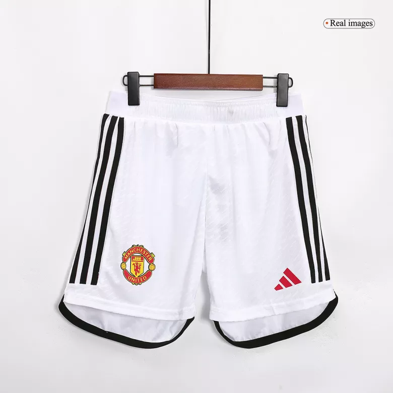Authentic Manchester United Home Soccer Shorts 2023/24 - Pro Jersey Shop