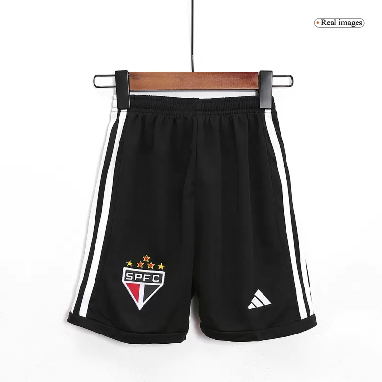 Kids Sao Paulo FC Away Soccer Jersey Kit (Jersey+Shorts) 2023/24 - Pro Jersey Shop