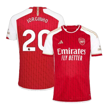 Men's JORGINHO #20 Arsenal Home Soccer Jersey Shirt 2023/24 - Fan Version - Pro Jersey Shop