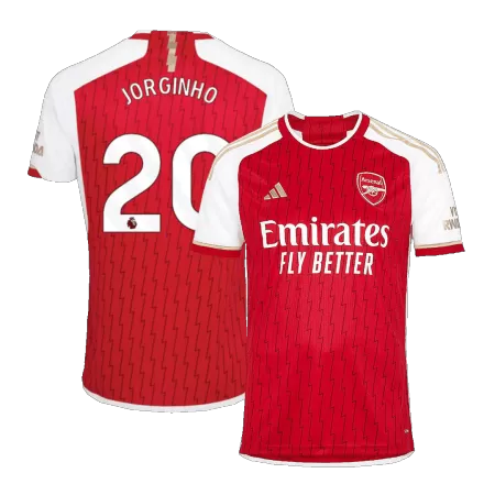 Men's JORGINHO #20 Arsenal Home Soccer Jersey Shirt 2023/24 - Fan Version - Pro Jersey Shop