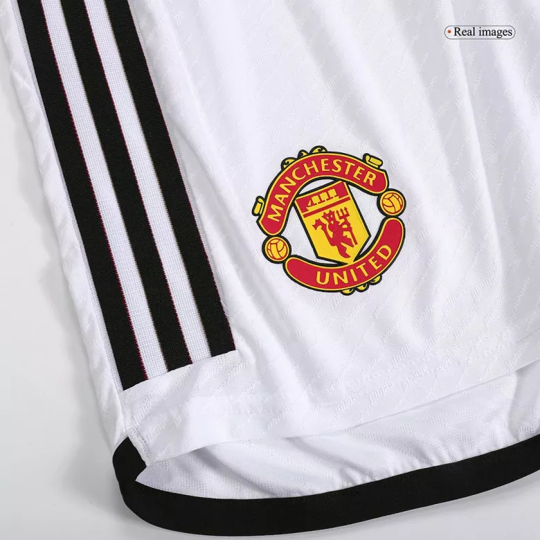 Authentic Manchester United Home Soccer Shorts 2023/24 - Pro Jersey Shop
