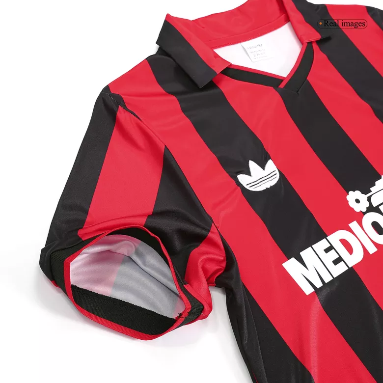 Men's Retro 1990/91 AC Milan Home Soccer Jersey Shirt - Pro Jersey Shop