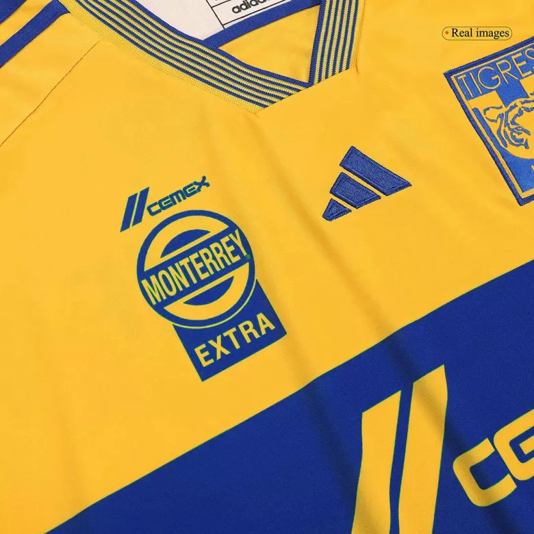 Men's Tigres UANL Home Soccer Jersey Kit (Jersey+Shorts) 2023/24 - Fan Version - Pro Jersey Shop