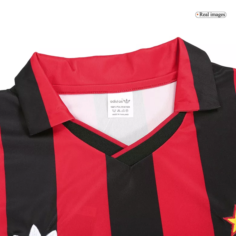 Men's Retro 1990/91 AC Milan Home Soccer Jersey Shirt - Pro Jersey Shop