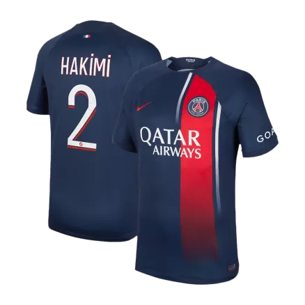 Men's HAKIMI #2 PSG Home Soccer Jersey Shirt 2023/24 - Fan Version - Pro Jersey Shop