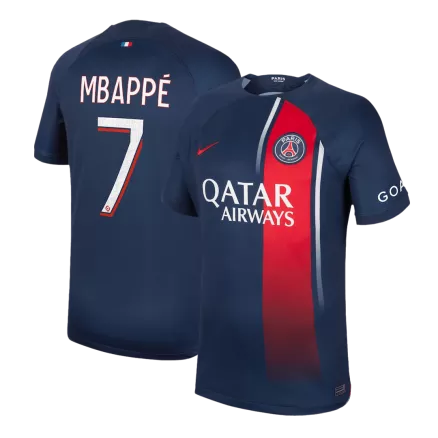 Men's Replica MBAPPÉ #7 PSG Home Soccer Jersey Shirt 2023/24 - Pro Jersey Shop