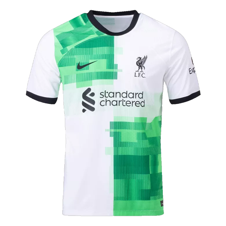 Men's Authentic VIRGIL #4 Liverpool Away Soccer Jersey Shirt 2023/24 - Pro Jersey Shop