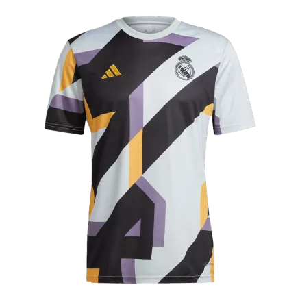 Men's Replica Real Madrid Pre-Match Soccer Jersey Shirt 2023/24 - Pro Jersey Shop