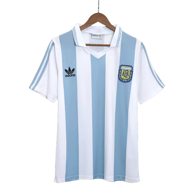 Men's Retro 91/93 Argentina Home Soccer Jersey Shirt Adidas | Pro