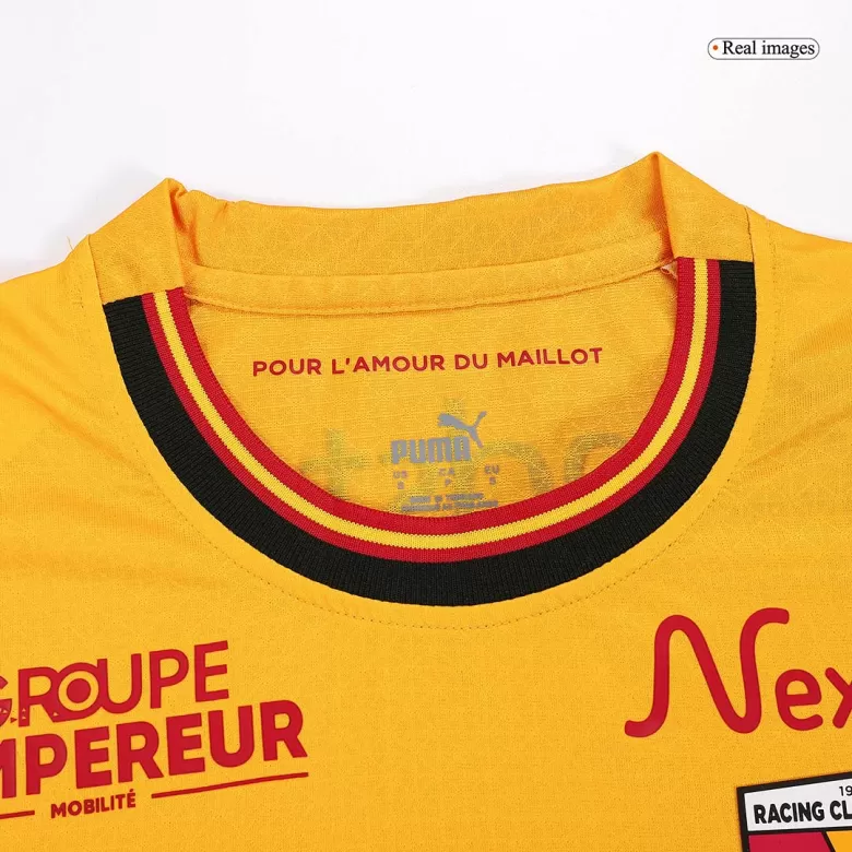 Men's Authentic RC Lens Home Soccer Jersey Shirt 2023/24 - Pro Jersey Shop