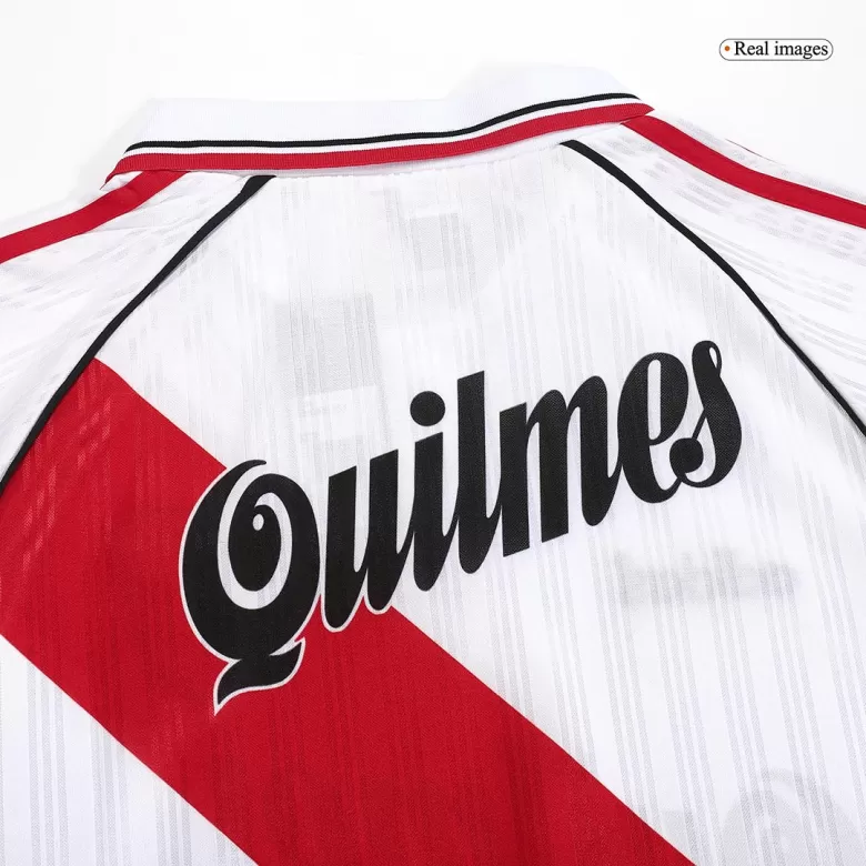 Men's Retro 1995/96 River Plate Home Soccer Jersey Shirt - Pro Jersey Shop