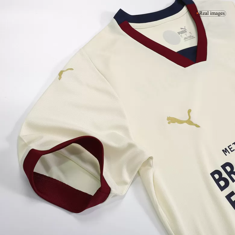 PSV Eindhoven Puma 2023/24 Away Replica Jersey - Cream