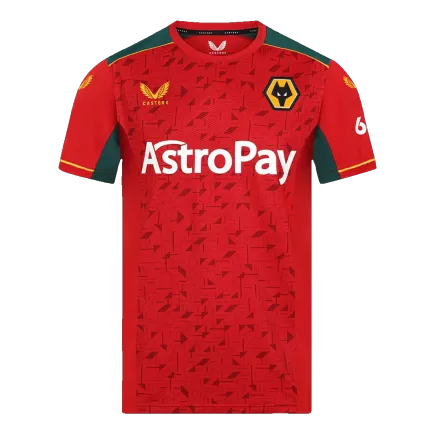 Men's Wolverhampton Wanderers Away Soccer Jersey Shirt 2023/24 - Fan Version - Pro Jersey Shop