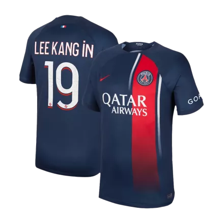 Men's LEE KANG IN #19 PSG Home Soccer Jersey Shirt 2023/24 - Fan Version - Pro Jersey Shop