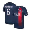 Men's VERRATTI #6 PSG Home Soccer Jersey Shirt 2023/24 - Fan Version - Pro Jersey Shop