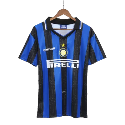 Men's Retro 1997/98 Inter Milan Home Soccer Jersey Shirt - Pro Jersey Shop