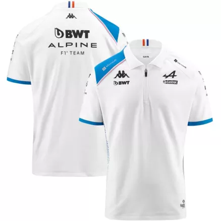 Men's BWT Alpine F1 Team Polo Shirt White 2023 - Pro Jersey Shop