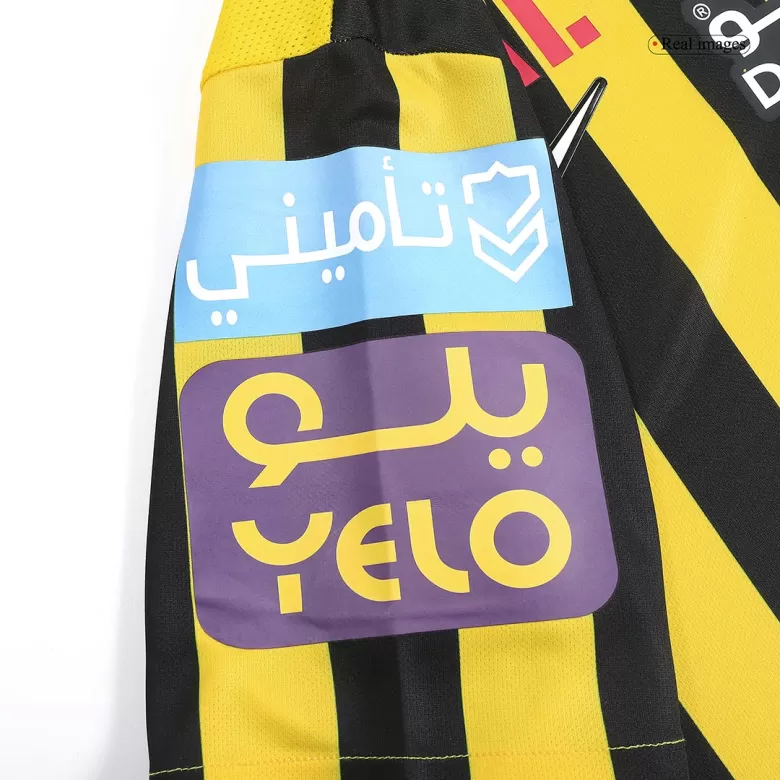 Men's Al Ittihad Saudi Home Soccer Jersey Shirt 2022/23 - Fan Version - Pro Jersey Shop