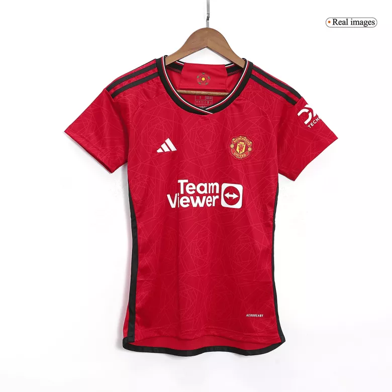 Women's Manchester United Home Soccer Jersey Shirt 2023/24 - Pro Jersey Shop