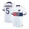 Men's MARQUINHOS #5 PSG Away Soccer Jersey Shirt 2023/24 - Fan Version - Pro Jersey Shop