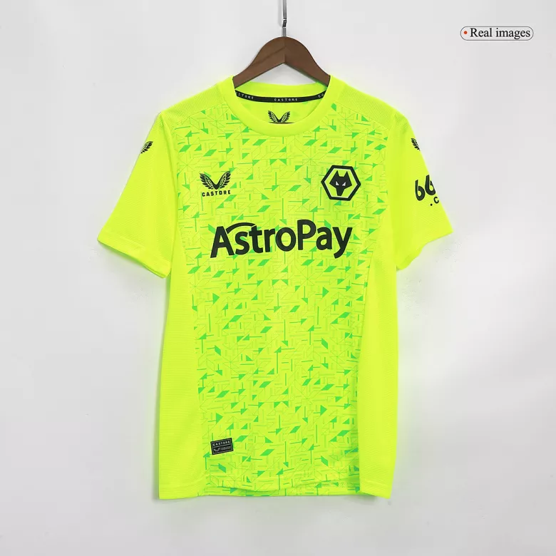 Men's Wolverhampton Wanderers Goalkeeper Soccer Jersey Shirt 2023/24 - Fan Version - Pro Jersey Shop