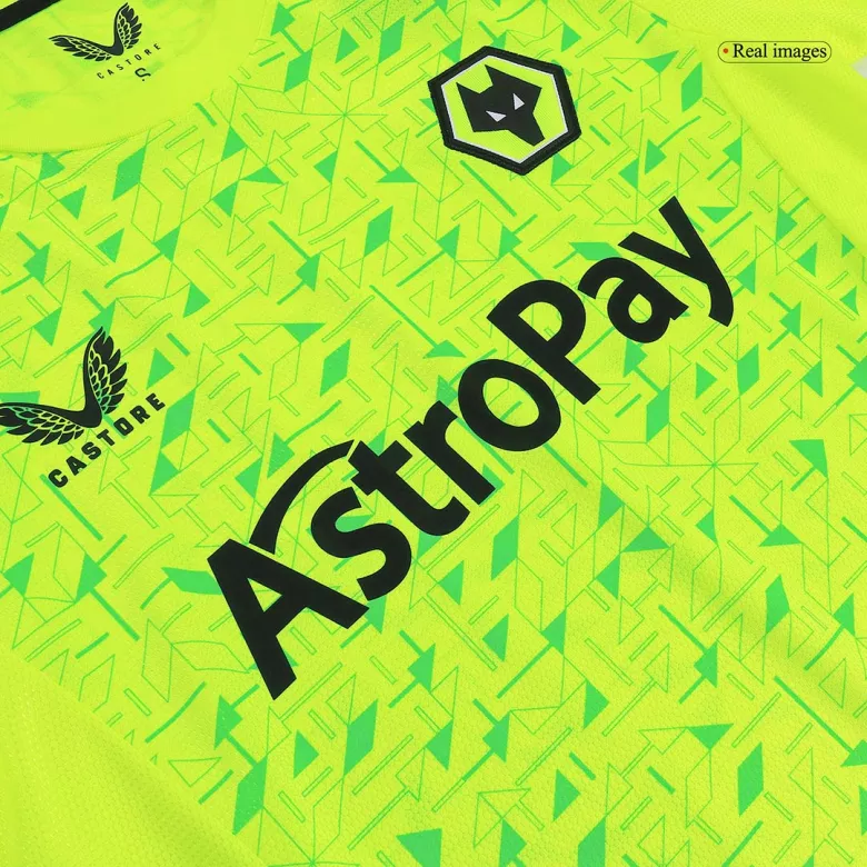 Men's Wolverhampton Wanderers Goalkeeper Soccer Jersey Shirt 2023/24 - Fan Version - Pro Jersey Shop