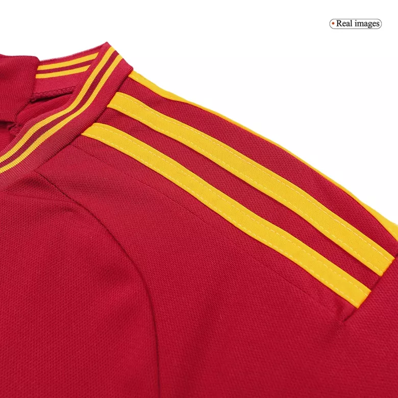 Men's Roma Home Soccer Jersey Kit (Jersey+Shorts) 2023/24 - Fan Version - Pro Jersey Shop