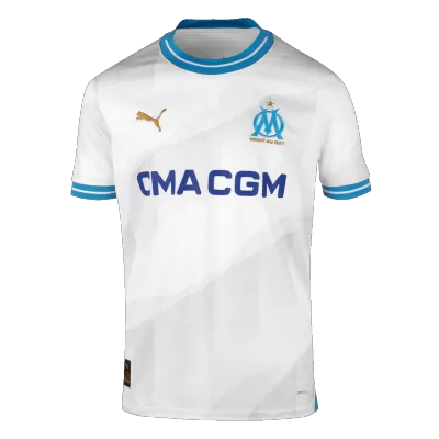 Men's Marseille Home Soccer Jersey Shirt 2023/24 - Fan Version - Pro Jersey Shop