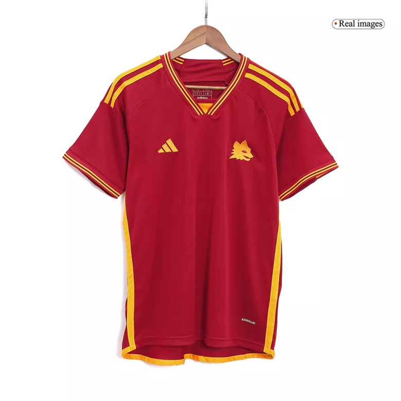 Men's Roma Home Soccer Jersey Shirt 2023/24 - Fan Version - Pro Jersey Shop