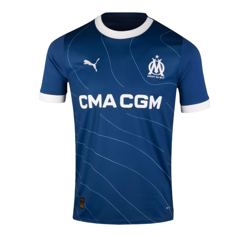 Men's RONGIER #21 Marseille Away Soccer Jersey Shirt 2023/24 - Fan Version - Pro Jersey Shop